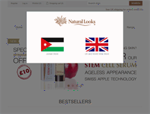 Tablet Screenshot of naturallooks.co.uk
